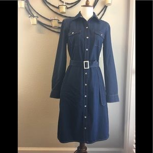 Isaac Mizrahi for Target Denim Shirtdress